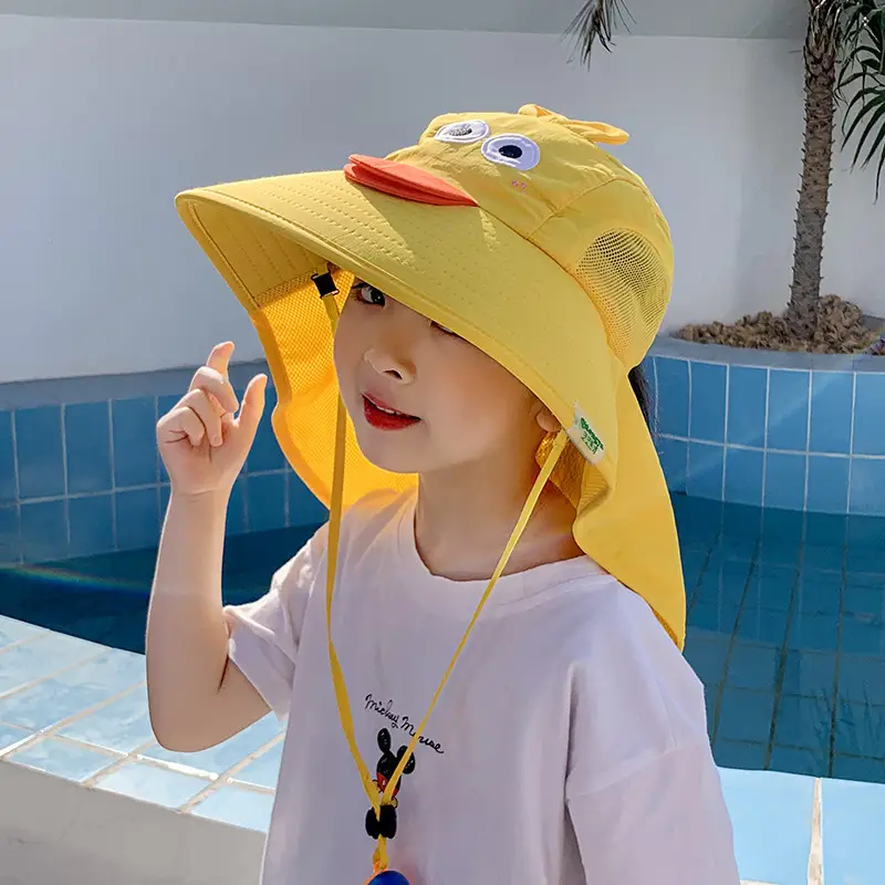 Kids Sun Hat Anti-Ultraviolet Neck Protection - Image 13