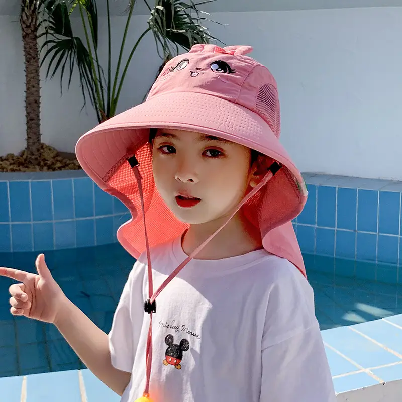 Kids Sun Hat Anti-Ultraviolet Neck Protection - Image 14