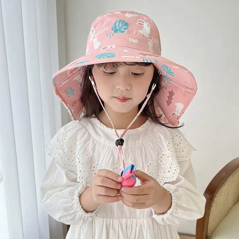 Kids Sun Hat Anti-Ultraviolet Neck Protection - Image 16