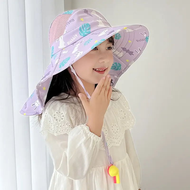 Kids Sun Hat Anti-Ultraviolet Neck Protection - Image 20