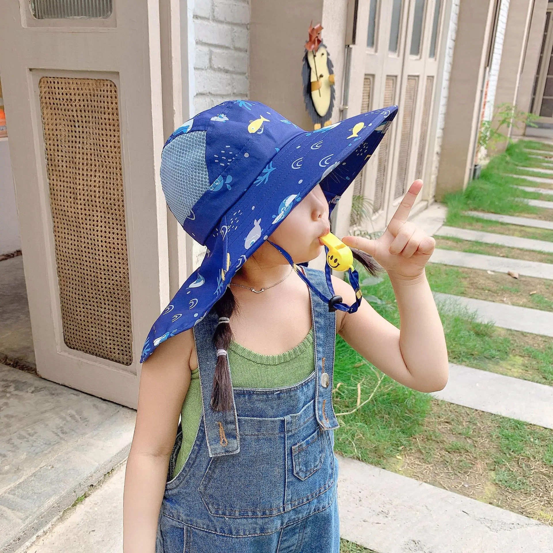 Kids Sun Hat Anti-Ultraviolet Neck Protection - Image 21