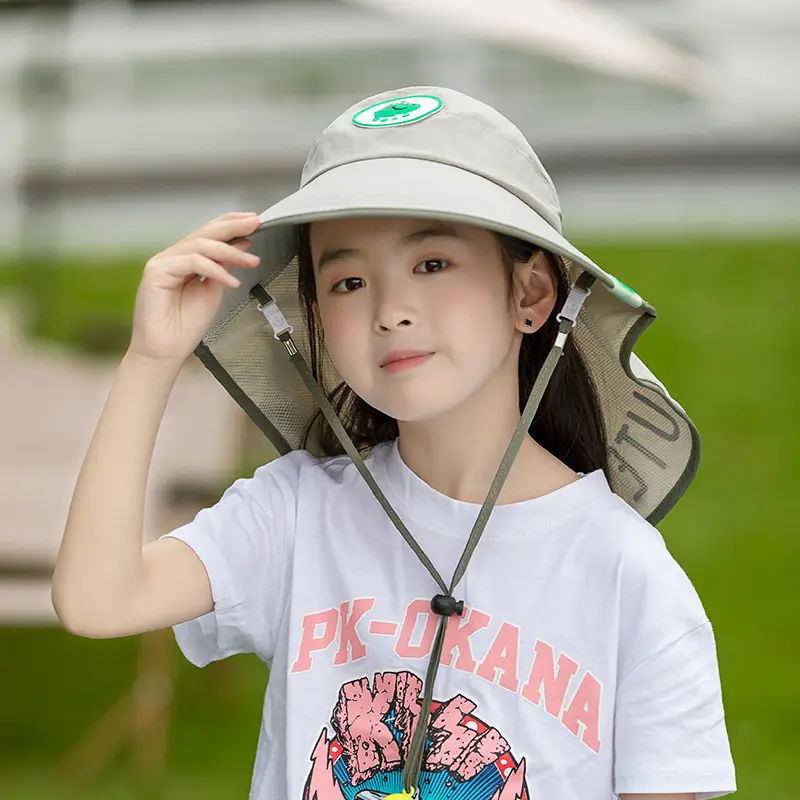 Kids Sun Hat Anti-Ultraviolet Neck Protection - Image 22