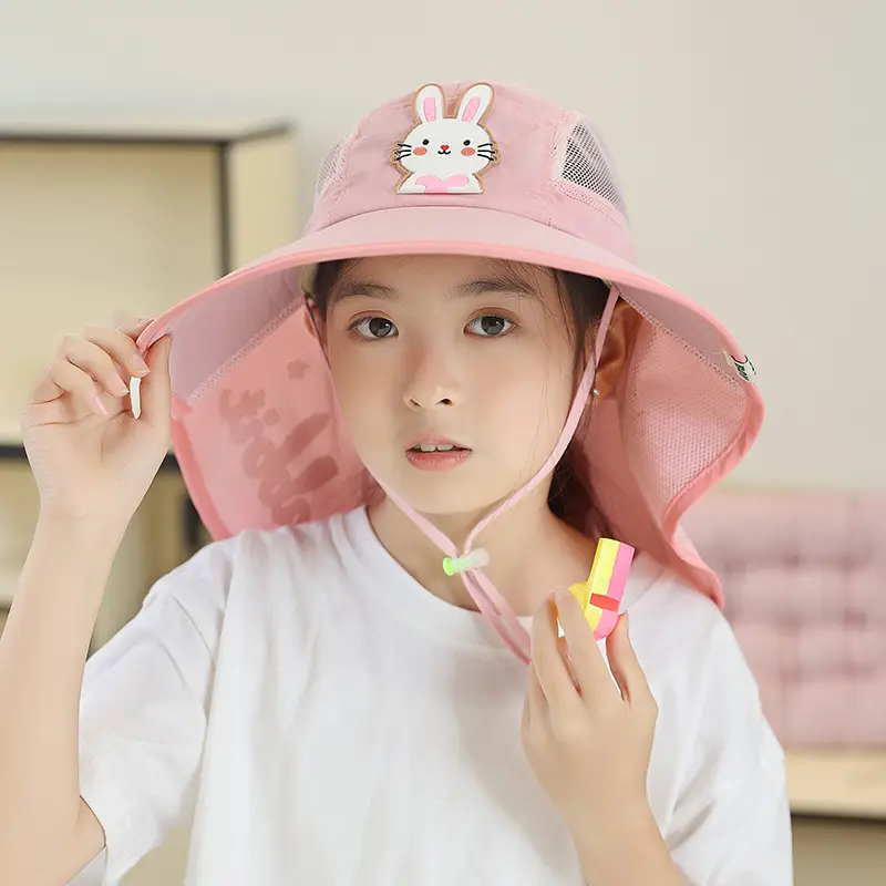 Kids Sun Hat Anti-Ultraviolet Neck Protection - Image 25