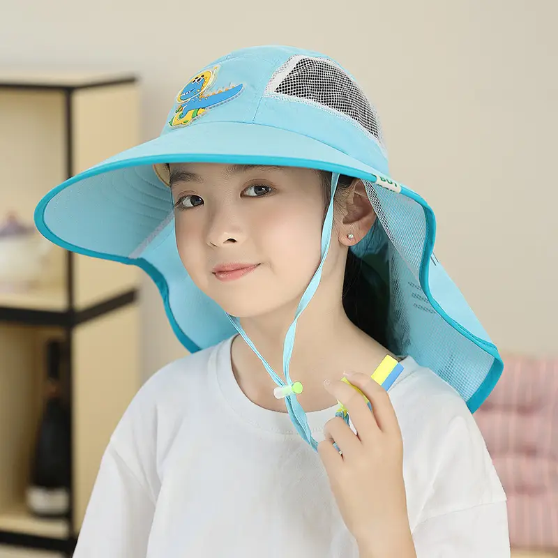 Kids Sun Hat Anti-Ultraviolet Neck Protection - Image 26