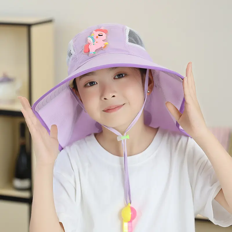 Kids Sun Hat Anti-Ultraviolet Neck Protection - Image 27