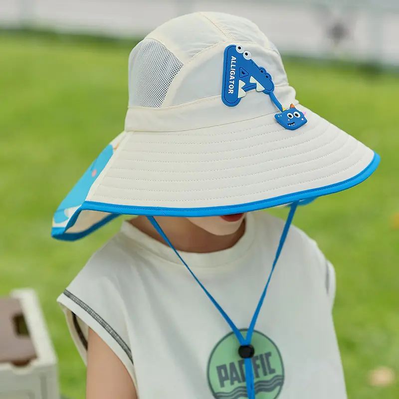 Kids Sun Hat Anti-Ultraviolet Neck Protection - Image 28