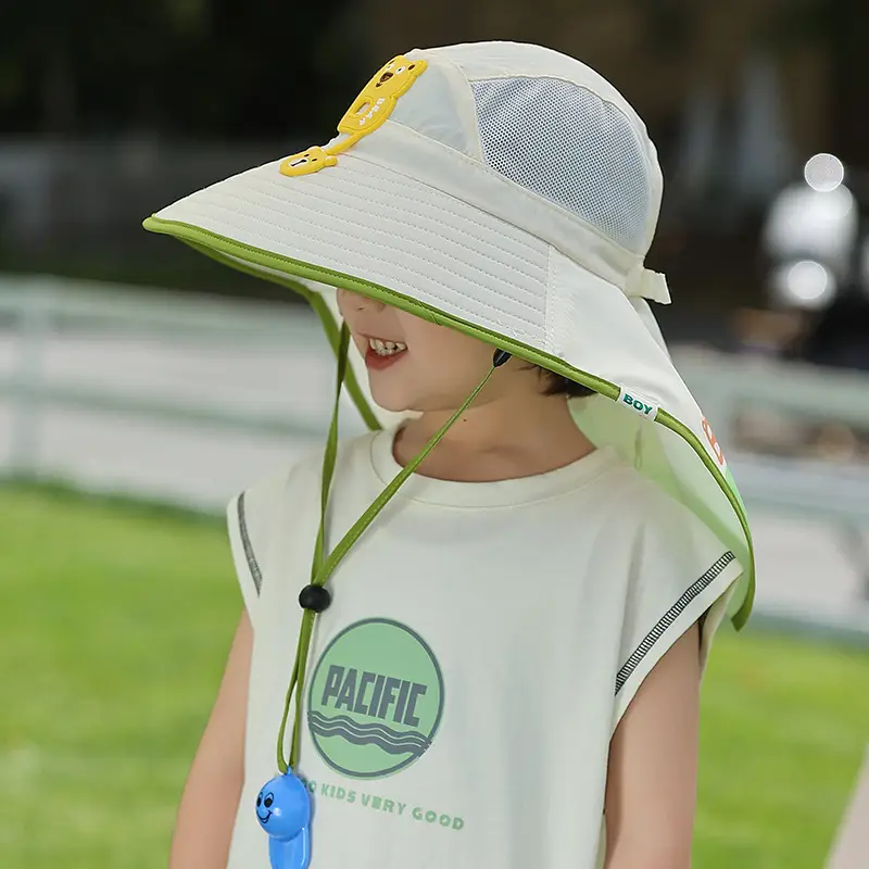 Kids Sun Hat Anti-Ultraviolet Neck Protection - Image 29