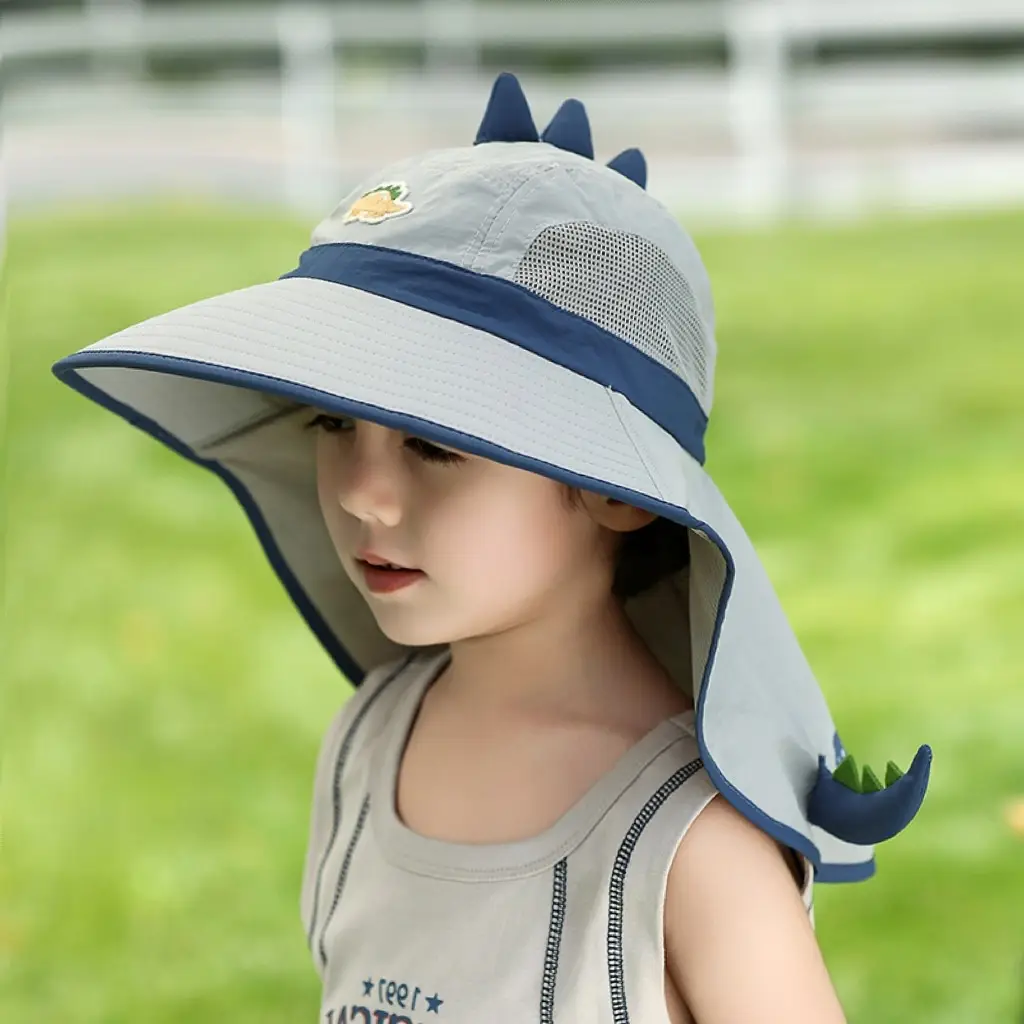 Kids Sun Hat Anti-Ultraviolet Neck Protection - Image 6