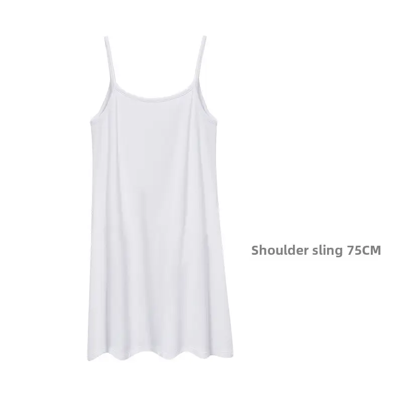 Camisole women's summer student bottoming shirt Women's slim fit all-match off-neck small camisole women's solid color factory direct sales