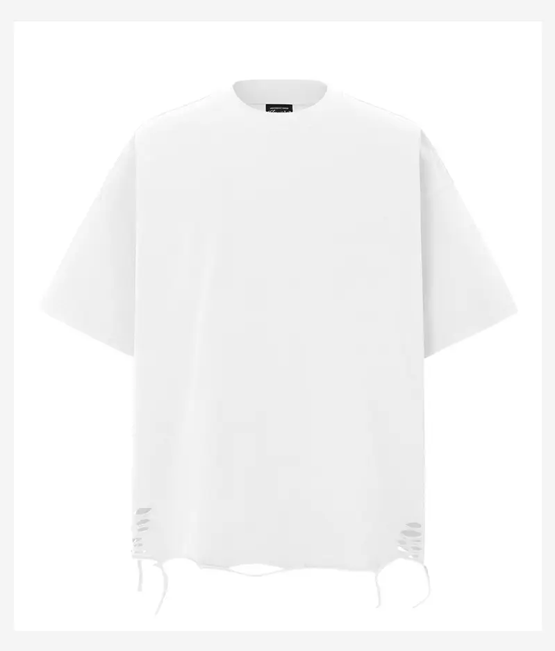 Men's 250g Heavy Tide Printed T-Shirt Black — feature 11