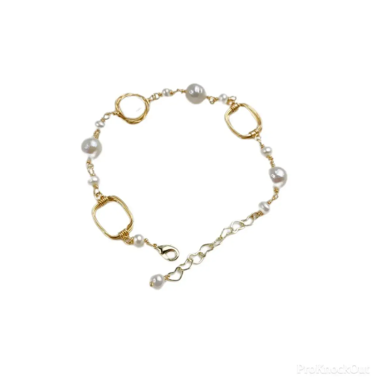 Natural Pearl Tassel Bracelet Elegant Versatile Sweater Chain