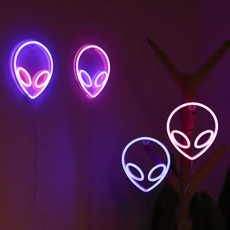 Neon Cross-Legged Wall Lamp for Bedroom Decor - Image 7