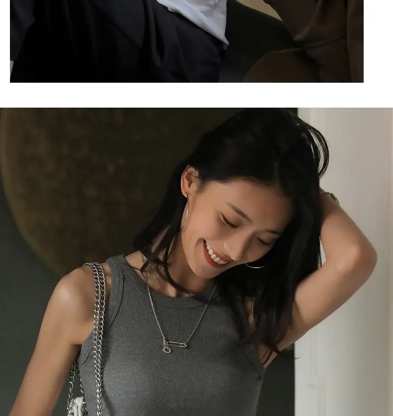 Black Sleeveless Crop Top for Women Summer Wear — feature 28