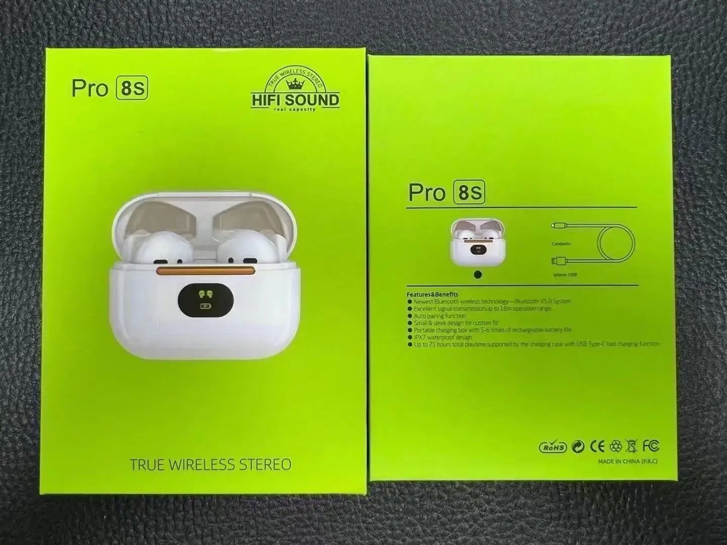 Wireless Bluetooth Headset 6S Pro5 TWi Mini Sports Noise Reduction - Image 4