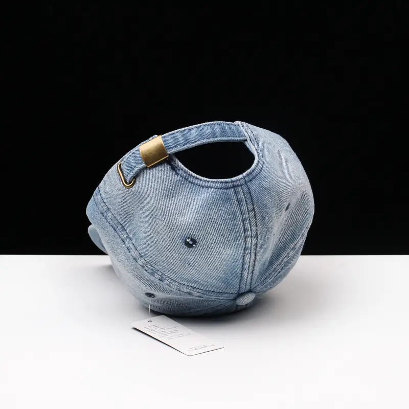 Korean Style Cowboy Hat for Men Women Teenager Outdoor Casual Distressed Washed Sunshade Cap - Image 7