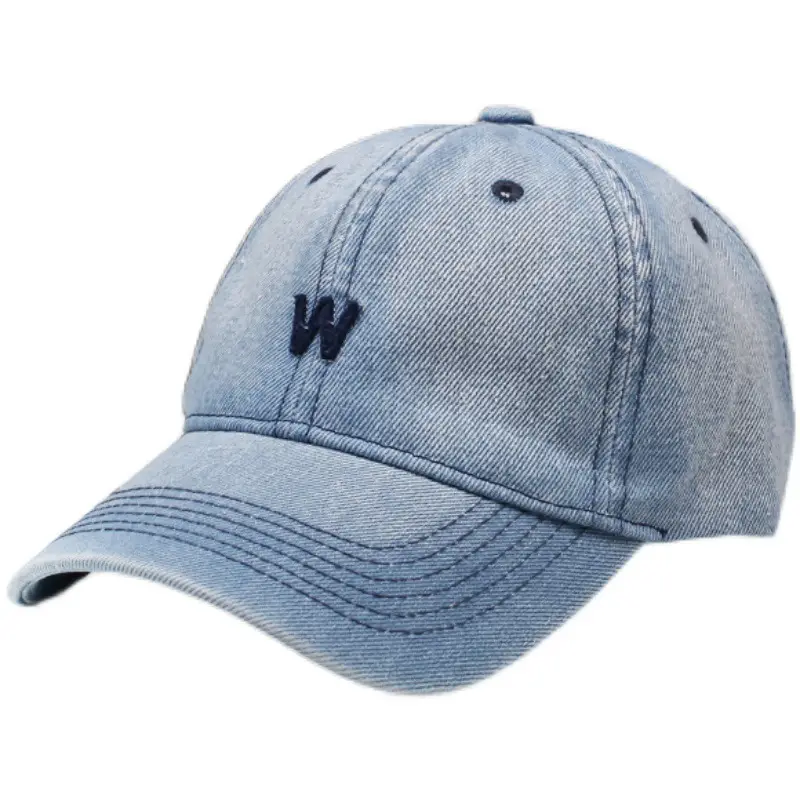 Korean Style Cowboy Hat for Men Women Teenager Outdoor Casual Distressed Washed Sunshade Cap - Image 8
