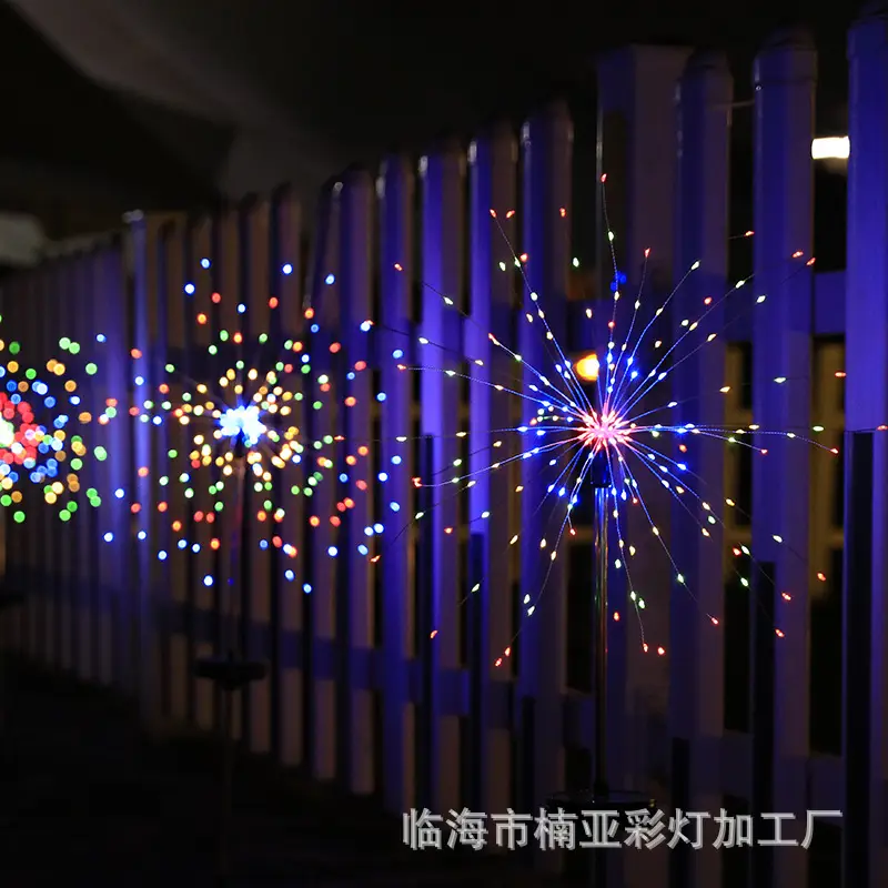 Solar Powered Outdoor Fireworks Lights Ip65 Waterproof - Image 14