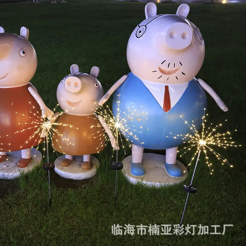 Solar Powered Outdoor Fireworks Lights Ip65 Waterproof - Image 15