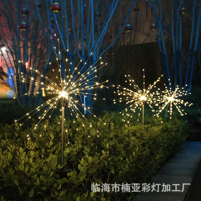 Solar Powered Outdoor Fireworks Lights Ip65 Waterproof - Image 16