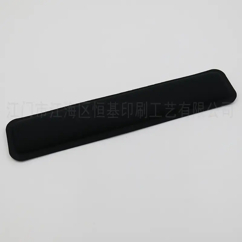 Black Memory Foam Wrist Keyboard Pad for Office Use - Image 8
