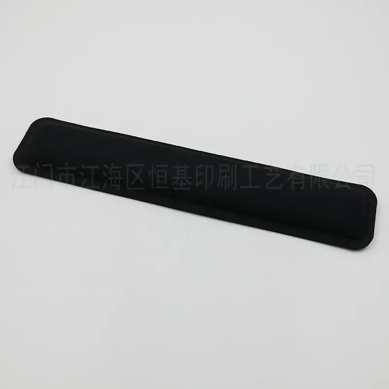 Black Memory Foam Wrist Keyboard Pad for Office Use - Image 9