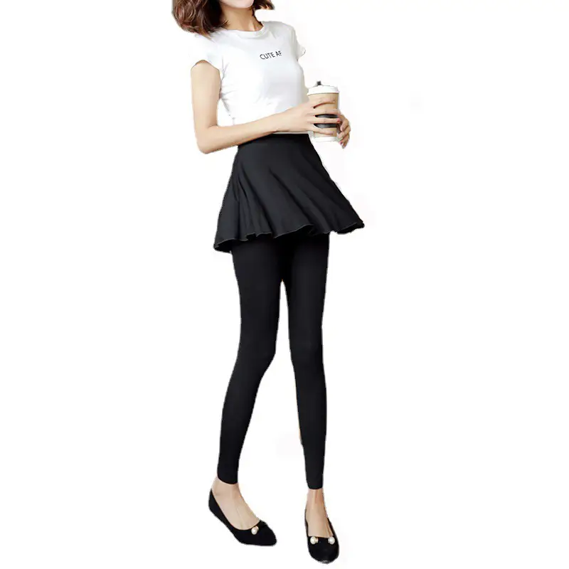 Women Pleated Skirt & Leggings Set Summer Wear - Image 13