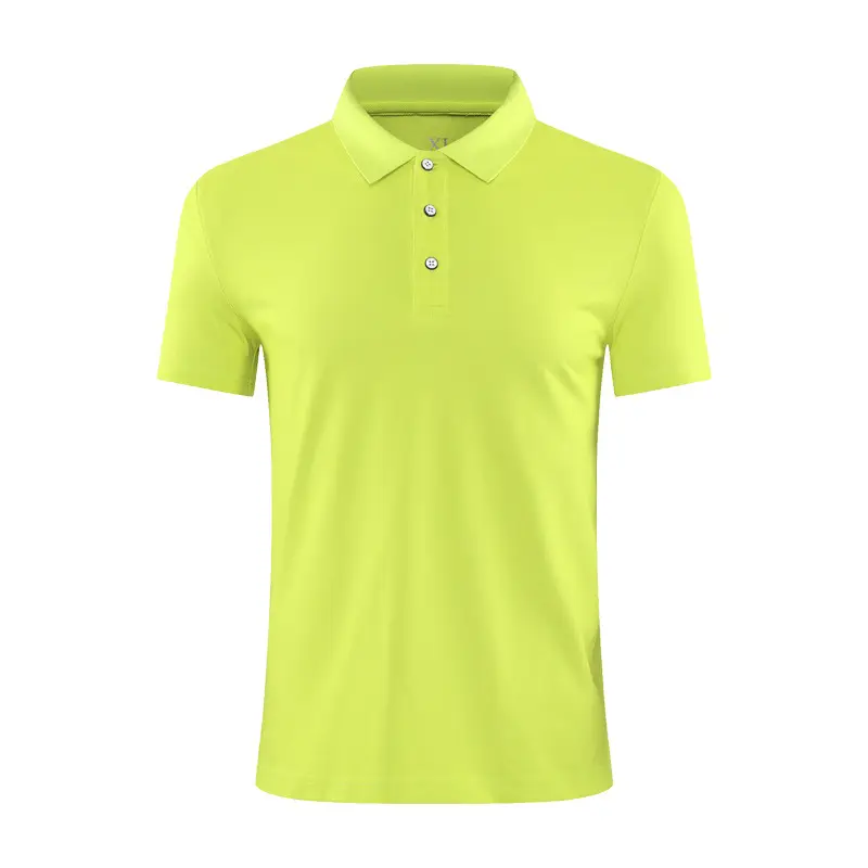 Men White Short Sleeve Polo T-Shirt - Image 6