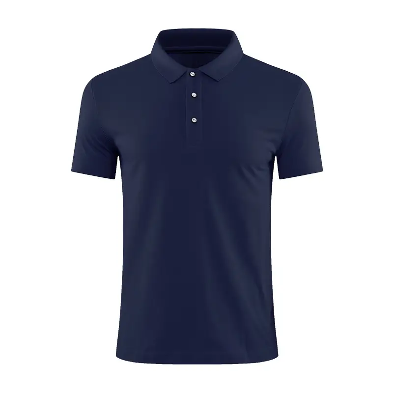 Men White Short Sleeve Polo T-Shirt - Image 7