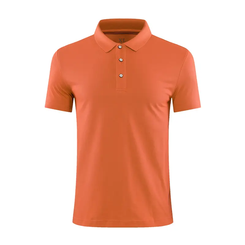 Men White Short Sleeve Polo T-Shirt - Image 8