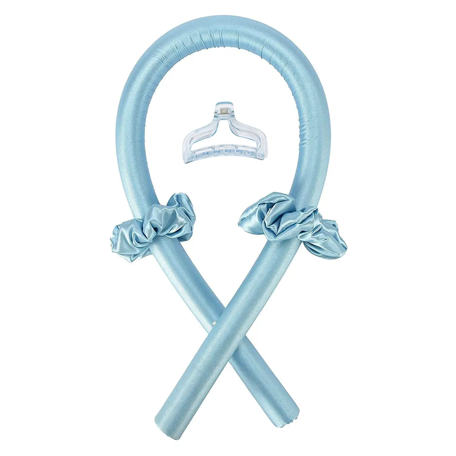 Blue (hair curler +2 hair bands +1 hairpin)