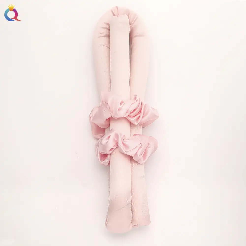 New rubber rod-pink (curling iron +2 hair bands)