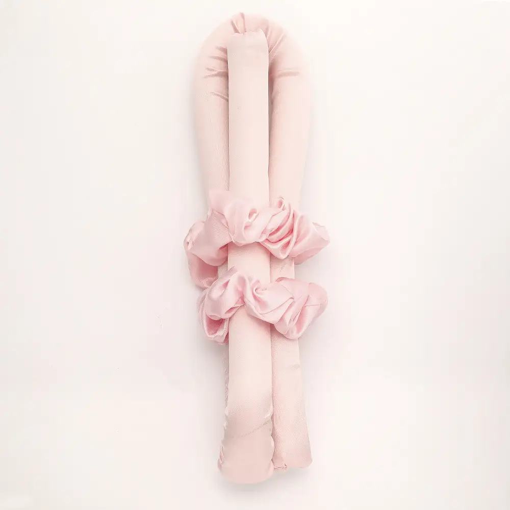 Pink Bow Heatless Curls for Women Hair - Image 20