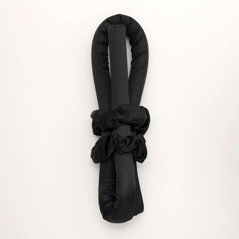Pink Bow Heatless Curls for Women Hair - Image 23