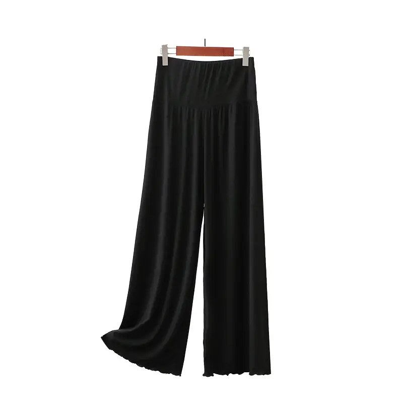 Women's Copper Ammonia Silk Wide Leg Pants Summer - Image 11