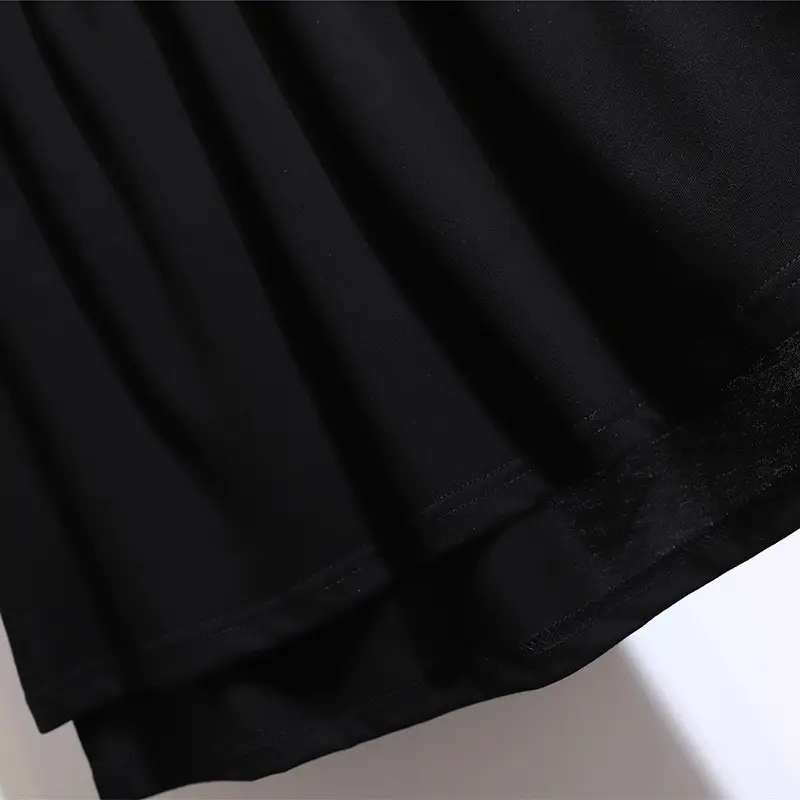 Black Fat Sister Layered Shorts Plus Size Women - Image 8