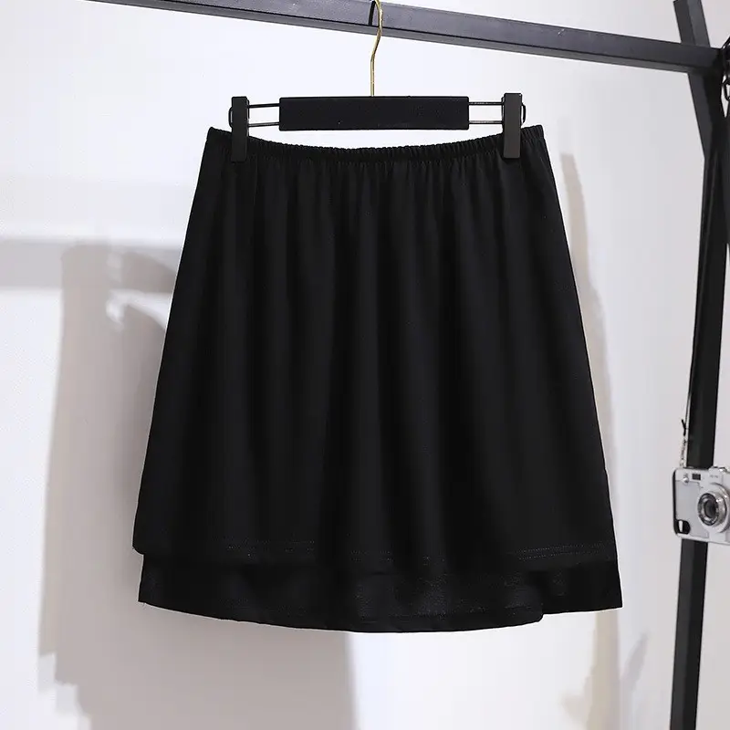 Black Fat Sister Layered Shorts Plus Size Women - Image 4