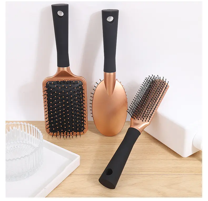 Gold Painted Hair Comb for Body Massage — feature 13