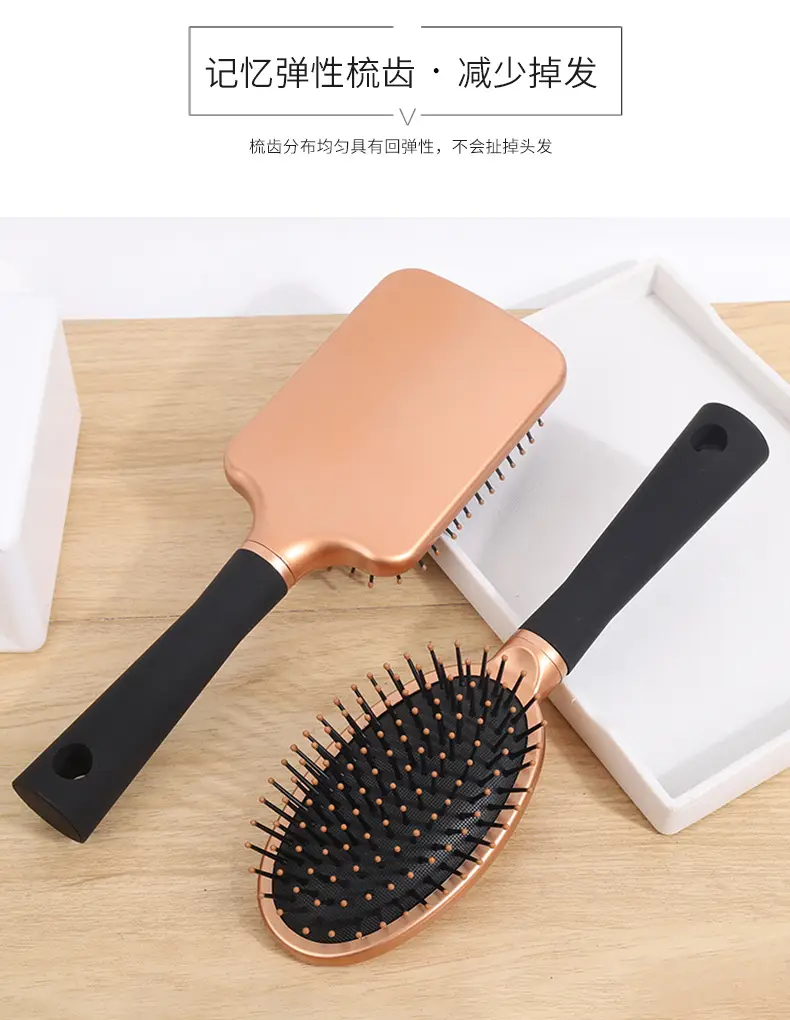 Gold Painted Hair Comb for Body Massage — feature 5