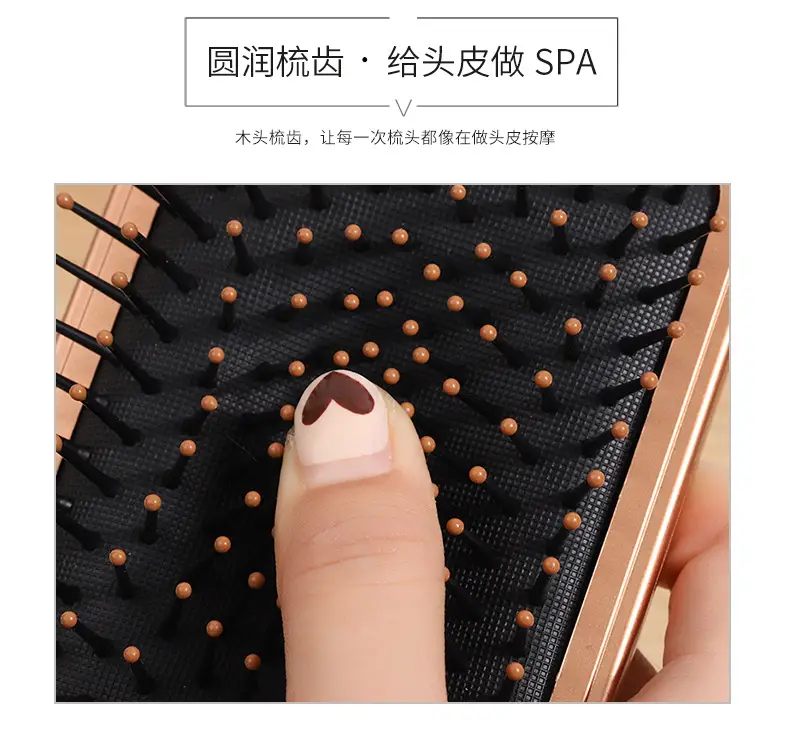 Gold Painted Hair Comb for Body Massage — feature 7