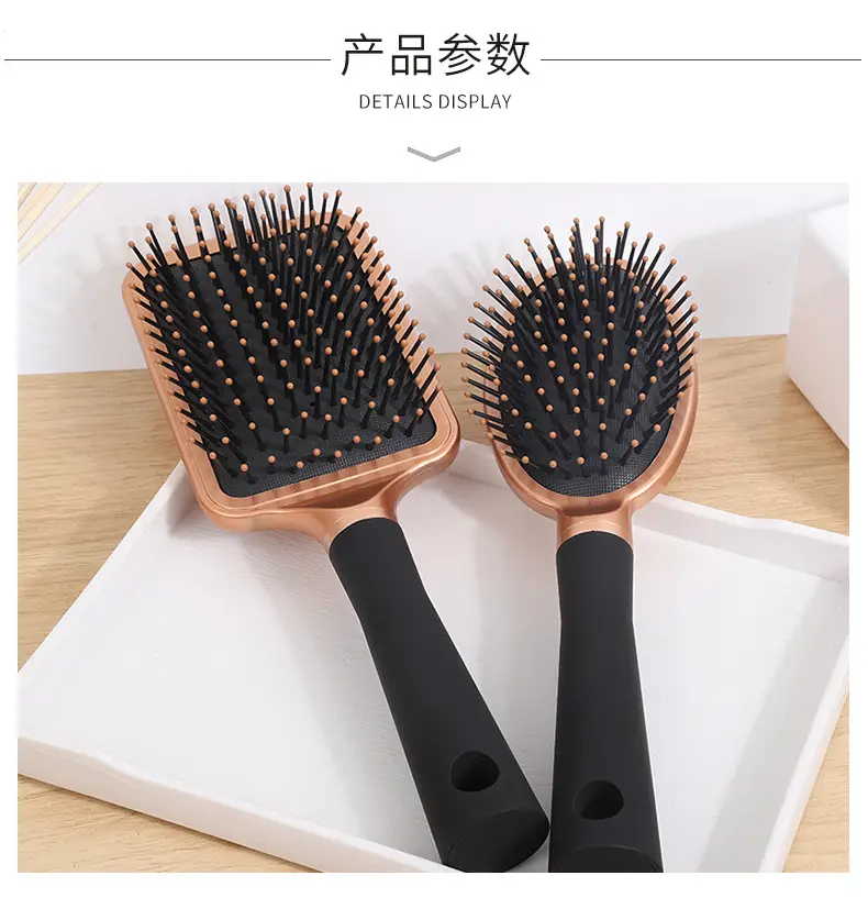 Gold Painted Hair Comb for Body Massage — feature 9