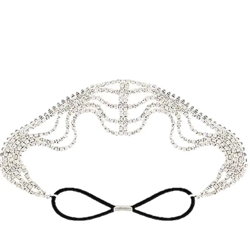 Princess Rhinestone Multi Layer Hair Band for Women