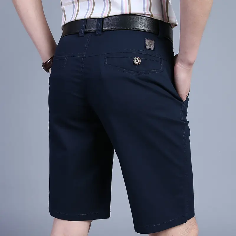 Men's Cotton Crossbody Shorts Middle-aged Style Large