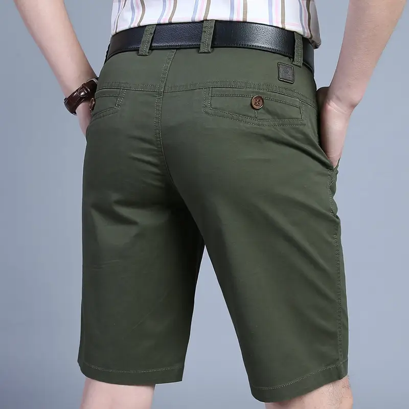 Men's Cotton Crossbody Shorts Middle-aged Style Large