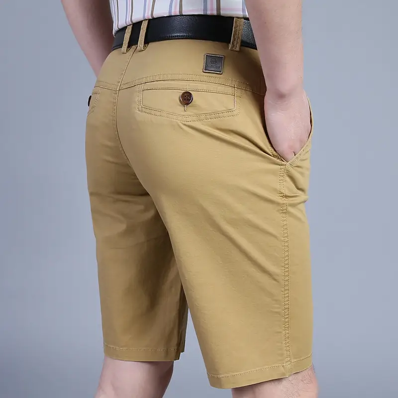 Men's Cotton Crossbody Shorts Middle-aged Style Large