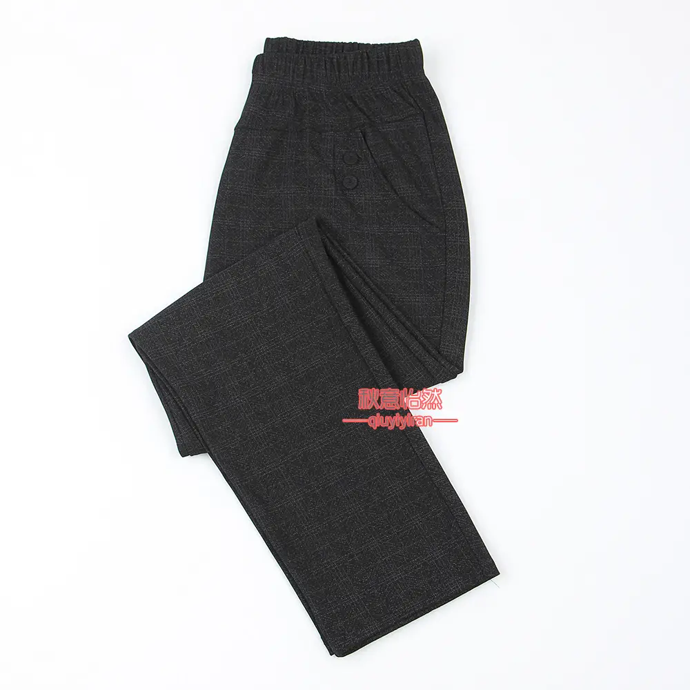 Black Straight Leg Pants for Women 2025 - Image 3