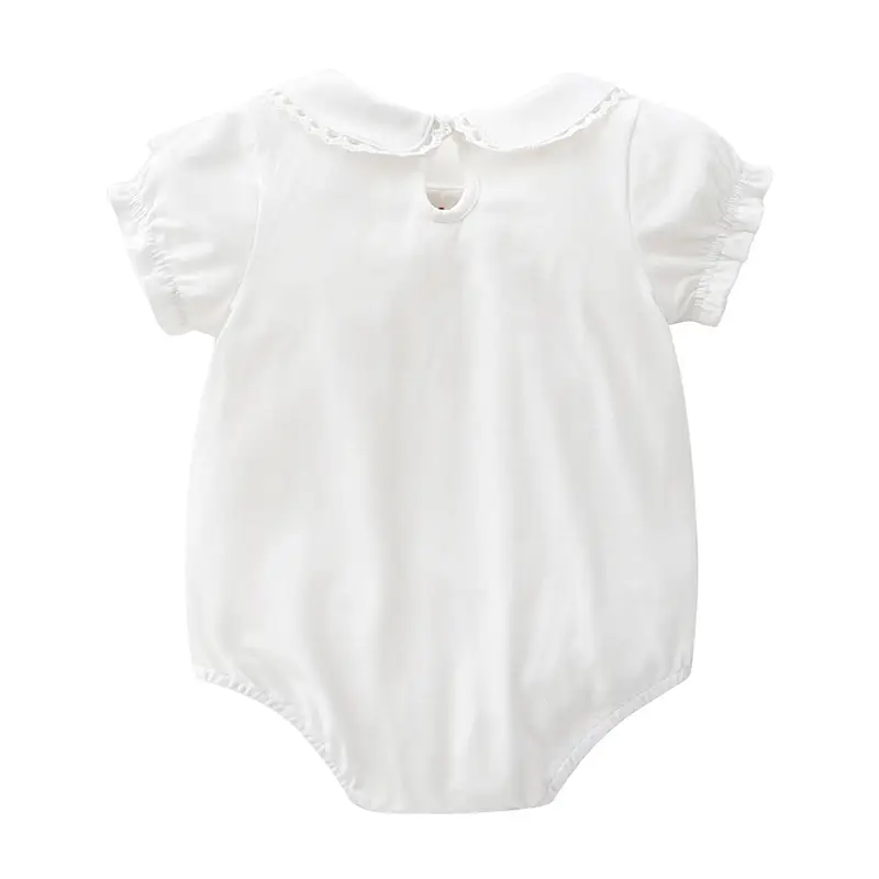 White Laced Baby Wraps Summer Korean Style - Image 5