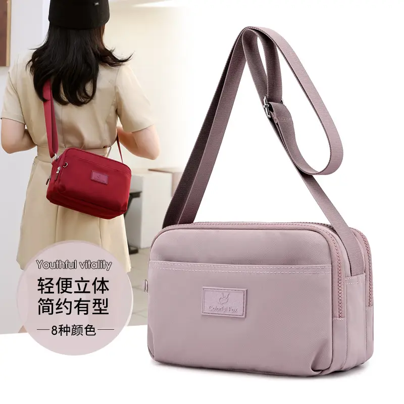 Black Crossbody Bag with Long Strap for Women - Image 9