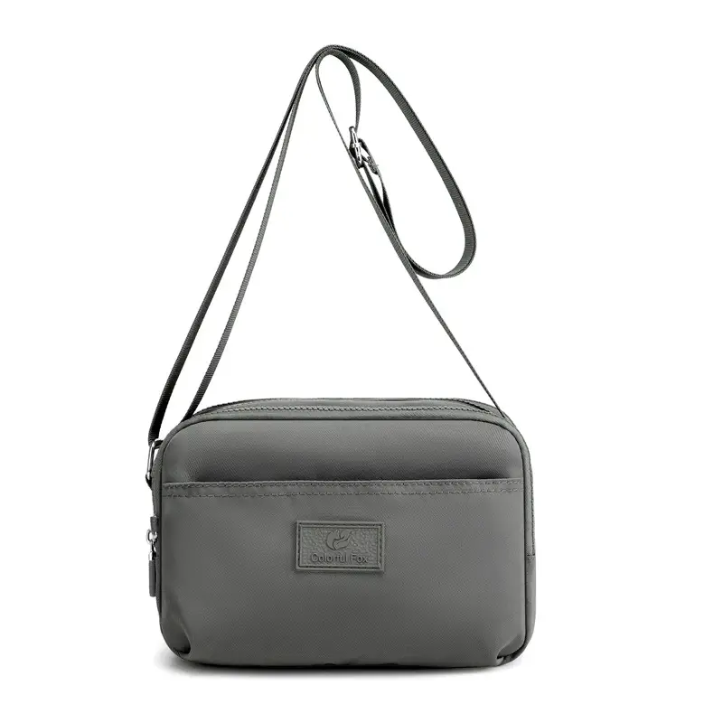 Black Crossbody Bag with Long Strap for Women - Image 3