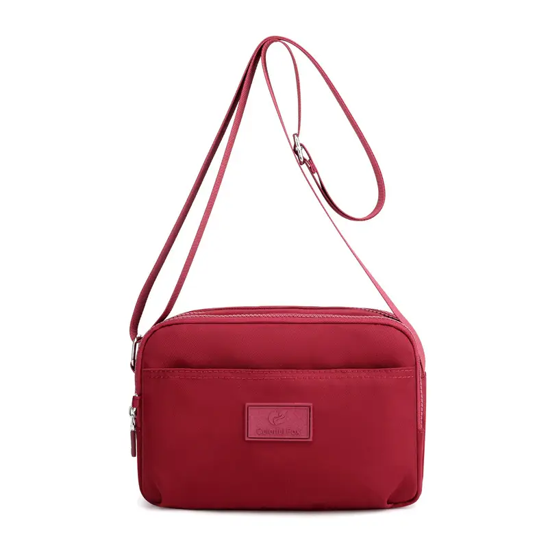 Black Crossbody Bag with Long Strap for Women - Image 4