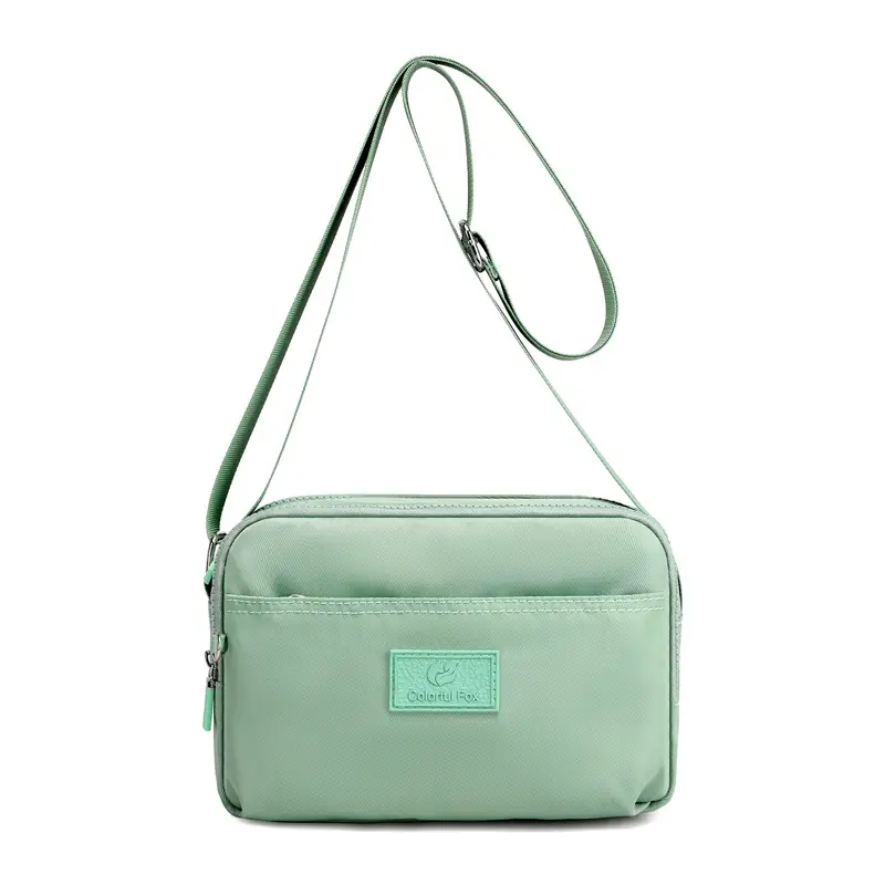 Black Crossbody Bag with Long Strap for Women - Image 5